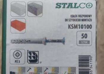 Kołki rozporowe STALCO KSM10100 – 50 sztuk
Nowe, oryginalnie zapakowane.