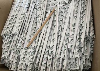 Słomka papierowa pakowana 3000szt.