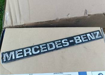 Znaczek emblemat Mercedes 207 Benz aluminiowy kaczka