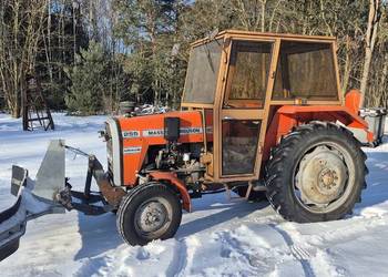 Massey Ferguson 255+TUZ+pług do śniegu