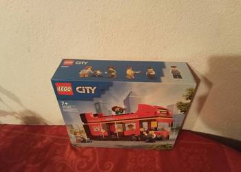 Lego 60407 czerwony piętrowy autokar