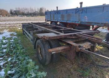 Przyczepa laweta do balotów Spier, 18dmc, ifa, brandys, autosan