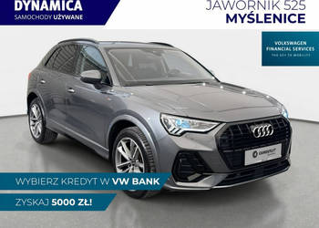 Audi Q3 VAT 23% S-line 35TFSI mHEV 150KM S-tronic 2021 r., salon PL, HAK, …