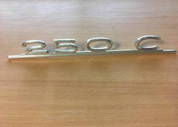 Sprzedam emblemat Mercedes W123 coupé 250C
