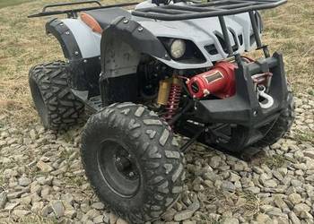 Quad 125 - Z wyciągarką i Pługiem