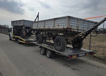 Przyczepa wywrotka d47 zarejestrowana, d 732