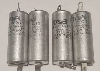 Kondensatory elektrolityczne ELWA 500uF/12V