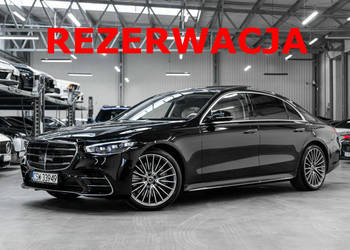 Mercedes S 450 d 4Matic Long. Skrętna oś, Webasto, Digital Light, Burmeste…