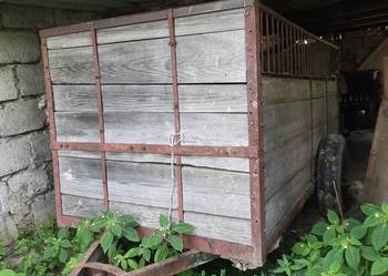 Przyczepa rolnicza do ciągnika - Likwidacja gospodarstwa