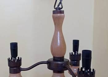 Żyrandol lampa retro