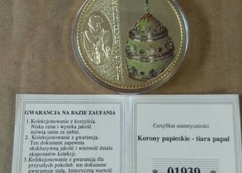 39. Korony papieskie Tiara Papal