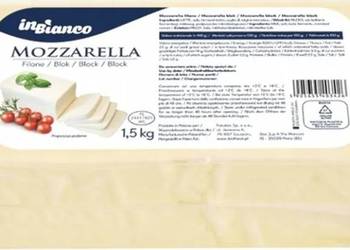 Mozzarella in Bianco 1,5kg x 4