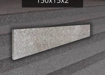 Podstopnica granitowa brąz królewski G664 polerowana 150x15x2