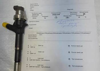 WTRYSK WTRYSKIWACZ OPEL ASTRA J MOKKA MERIVA B 1,7 CDTI 55567729
