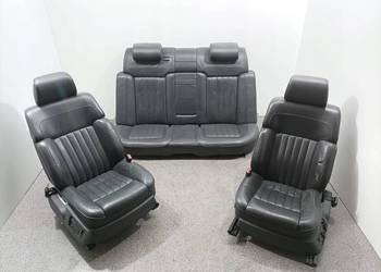 FOTELE ELEKTRYCZNE WENTYLOWANE GRZANE KANAPA KPL SKÓRA Volkswagen Phaeton I