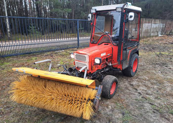 Mini traktor HAKO Hakotrac 2250 DA, 4x4 + zamiatarka (Yanmar 22 KM, pełna …