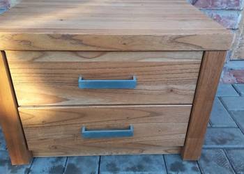 Szafka nocna drewniana Komoda Stolik nocny (725)