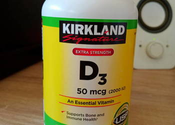 KIRKLAND VITAMINA D3 2000 IU 50mcg 600 softgel