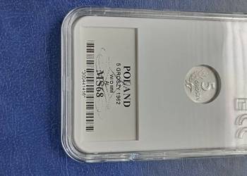 Stare monety 5 groszy 1962 MS68 PRL Polska