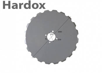 Redlica tarczowa zębata HARDOX części do siewnika KONGSKILDE