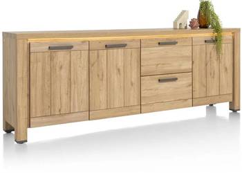 Komoda Delmonte 230x85cm w stylu loftowym Henders&Hazel
