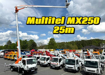 Nissan Cabstar Podnośnik Koszowy Zwyżka Multitel MX 250 UDT MZ 250 Steel V…