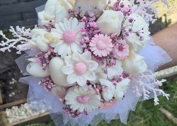 Kwiaty z Wosku Sojowego