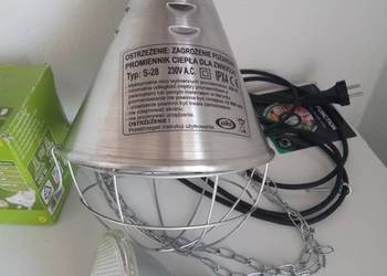 Lampa Grzewcza, Oprawa promiennika, Sztuczna kwoka + żarówka - Zestaw S-28