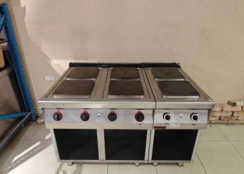 Kuchnia Gastronomiczna Kromet 900.KE - moc 16 i 8 kW, topowy model