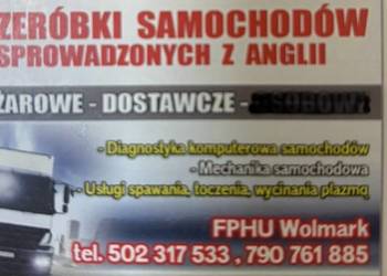 Przeróbki samochodów sprowadzonych z Anglii