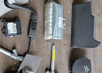 C4 picasso air bag kierowcy pasażera pasy sensor