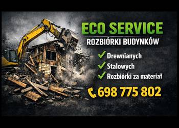 Rozbiórki za materiały drzewo i stal. cała Polska. stodoły budynki drewnian