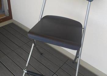 Ikea FRANKLIN Taboret składany z oparciem