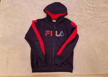 Bluza granatowa z kapturem Fila dziewczęca 14 lat rozm 164