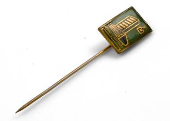 Gewerkschaftsbund | 1.5 cm | Metal | Przypinka | Socrealizm Przemysł