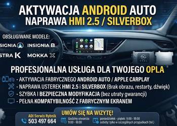 Aktualizacja Android Auto HMI 2.5 Insignia Astra K Mokka X