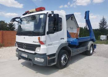 Mercedes Atego 1522 Bramowiec do kontenerów Euro 4 Blokada mostu Hydraulika