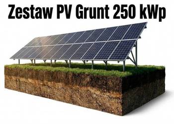 Zestaw PV Grunt 250 kWp (panele PV)