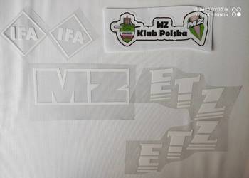 MZ logo na siedzenie IFA MZ ETZ prasowanka