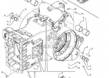 New Holland T6070 Tuleja 80.1mm id x 85mm od x 60mm l 5185956