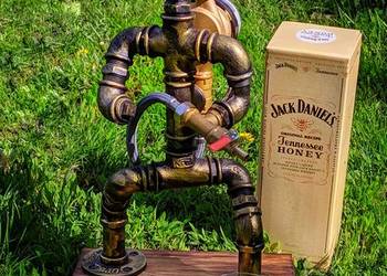 Nalewak, stojak, dozownik do alkoholu "Strażak" z licznikiem