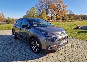 Citroen C3 2022 Polfit 1.2 Benzyna 110 KM Bezwypadkowy Niski przebieg LED