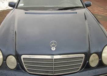 Mercedes e w210 lift maska z grilem kolor 366