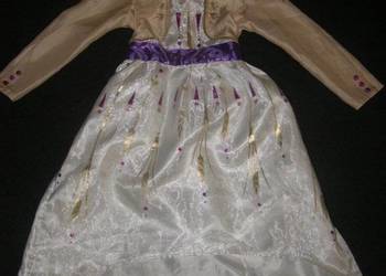 Strój kostium przebranie ELSA KRAINA LODU 2 FROZEN II 5-6 lat 110-116cm