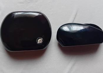 Zestaw serwetnik +  wazon w formie dysku - Brabancja - Toruń. PRL.