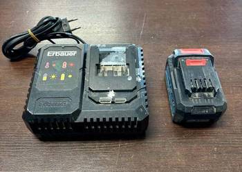 Akumulator Erbauer 18 V 4,0 Ah EBAT18-Li-4 + Ładowarka Erbauer EFC18-Li