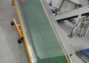 Taśmociąg z zabierakami, przenośnik tasmowy SCHUMA 300 x 50 cm -mkvplast.pl