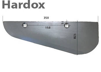 Lemiesz HARDOX 1145004050/P kombajnu buraczanego HOLMER ROPA