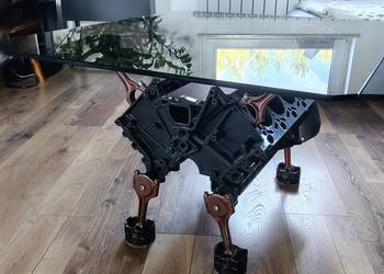 Unikatowy Stolik Kawowy V8 BMW | Loft / Industrial | Szyba Hartowana