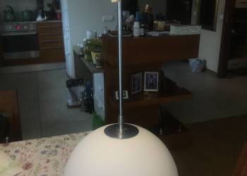 Lampa sufitowa biała. Szkło matowe.